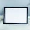 Mesa de Centro Moderna de Lujo Ligero para Sala de Estar con Almacenamiento Bandeja de Cuero Simple Casa Modelo para el Hogar Decoración de Habitación Restaurante Mesa de Comedor