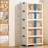 Gabinete de Almacenamiento Personalizado Gabinete de Almacenamiento Armario Multicapa Simple Plegable Sala de Estar Artículos Varios Gran Capacidad Caja de Almacenamiento de Snacks Transfronterizo