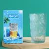 Suministros del Fabricante Vaso Glaciar Vaso de Vidrio para Agua con Patrón de Glaciar Vaso Glaciar Vaso de Vidrio para Agua 350ml