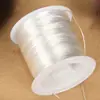 Corda elástica de cristal transparente não fácil de quebrar pulseira redonda plana com contas fio para pulseira joia com contas material de linha