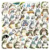50 adesivos de gato gordo fofos para celular scooter bagagem computador grafite adesivos criativos