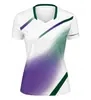 Ropa deportiva transfronteriza nueva para exteriores bádminton para hombres mujeres niños estilo femenino de seda helada entallada al cuerpo sensación de hielo pluma logo personalizado