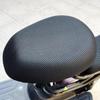 Cubierta de cojín para asiento de bicicleta eléctrica Impermeable y a prueba de sol Cubierta para asiento de bicicleta eléctrica pequeña Cojín para asiento de tranvía Universal Engrosado para todas las estaciones