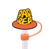 8/10m Día del Padre Celebridad de Internet Tapón Antipolvo Sombrero de Paja Creativo DIY Accesorios de Pajita para Vaso de Agua Comercio Electrónico Transfronterizo Listo para Enviar