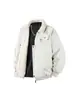 Chaqueta de Invierno Juvenil para Hombre Enbu con Cuello Solapa Estilo Hong Kong, Chaqueta de Algodón Versátil Casual de Marca Moderna para Hombre con Forro de Polar para Exteriores