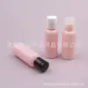 Botella Rosa de 50ml con Tapa abatible, Botella de Alcohol con Tapa de presión, Botella de Loción de 50ml, Botella de Champú, Botella de Limpiador Facial