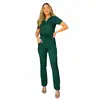 Ropa de Trabajo de Verano para Mujer de Manga Corta y Pantalón Recto Transfronteriza Ropa para Hospitales Clínicas Dentales Ropa de Enfermera Ropa para Lavar a Mano
