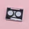 Caja de Pupilas de Belleza Caja Simple Ins para Guardar Lentes de Contacto Clip Palo de Succión Extractor Estudiante Diario Desechable Caja Doble Compañera