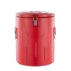 Cubo Aislado de Acero Inoxidable de Grado Alimenticio Doble Capa Hotel Commercial Cubo de Arroz Aislado Multifuncional Gran Capacidad Especial Cubo para Té de Leche