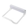 Estante para lavabo de baño plegable de pared, estante para lavabo con ventosa sin clavos y sin juntas.