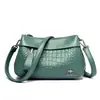 Bolsa para Mujer Bolsa para Mujer Nuevo Estilo 2026 Bolso Cruzado Bolso de Hombro Único para Mujer Bolso para Madre de Mujer Mediana Edad Multicompartimento Cruzado Comercio Exterior