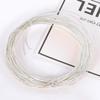 Alambre Trenzado Relleno de Oro de 18K Alambre de Cobre Lote Flor Alambre Duro DIY Pulsera Hecha a Mano Moldeado Enrollado Accesorios de Joyería para la Oreja E01