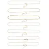Cierre de langosta bañado en oro de 18 quilates sobre cobre cadena O ajustable universal pulsera DIY hecha a mano collar accesorio de joyería materiales