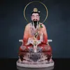Estátua dos Três Puros da Divindade Suprema Taoísta, Estátua de Resina dos Três Puros Taoístas, Divindade Ancestral Taoísta, Mestre Celestial Primordial, Estátua do Mestre Celestial Lingbao