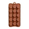 Formas de silicone para chocolate clássicas e populares, um conjunto de múltiplas formas para confeitaria caseira, formas para sobremesas francesas, atacado