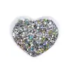 Nuevos Diamantes de Imitación de Estrella de Cinco Puntas de 5 mm con Parte Posterior Puntiaguda Diamantes de Imitación Pequeños de Forma Irregular Diamantes de Imitación Apilados en Forma de Estrella Pegatinas para Uñas Tridimensionales Decoraciones de Pedrería