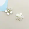 Pétalos de Flor de Perla Transparente Mariposa Accesorios de Joyería DIY Zapatos con Agujeros Decoración de Flor para Zapatos Accesorios Listos para la Venta