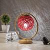 Luminária de mesa de casamento Lanterna Vermelha dote novo quarto de casamento simples moderno quarto de dormir cabeceira plug-in luz noturna ajustável