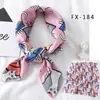 Moda Coreana 2020 Bufanda Pequeña Estampada de Seda Bufanda Cuadrada Pequeña Bufanda Decorativa Profesional para Mujer