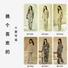 Pijama de Algodón Puro para Mujer, Pantalones de Manga Larga para Primavera y Otoño, Cárdigan Sexy, Encaje, Talla Grande, Nuevo Estilo 2026, Ropa de Casa, Conjunto para Primavera y Otoño
