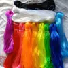 Tubo de goma pajita plástico delgado suave escala cuerda trenzada de colores cristal cristalino nostálgico mm tubo hueco hilo 2 por jin otro