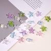 Cuentas de Estrella de Mar Ab con Galvanizado de Vidrio Hechas a Mano para Pulsera DIY Materiales para Joyería Bolsa para Pulseras Cuentas Sueltas Accesorios