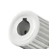 Polia Dentada S5M-34 Dentes em Liga de Alumínio, Furo 8-20mm, Largura da Correia 17/25Af, Em Estoque, Lisa em Ambos os Lados, Correia Síncrona