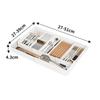 Caja de Almacenamiento con Compartimentos tipo Cajón H