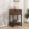 Gabinete de Almacenamiento Estilo Simple Transfronterizo Estante de Almacenamiento de Hierro Vintage Madera Maciza Gabinete de Entrada Pintado Gabinete de TV para Apartamento Pequeño