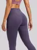 Calça Legging de Yoga Peach Butt Sem Costura Estilo Europeu e Americano Cintura Alta Levanta Bumbum Sensação de Pele Leggings Esportivas para Fitness
