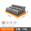 Caja de Almacenamiento de Herramientas CNC Caja para Brocas y Machuelos Bastidor de Almacenamiento para Fresadoras CNC Caja de Almacenamiento para Boquillas de Pinza