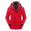 Chaqueta Desmontable Tres en Uno con Múltiples Bolsillos Impermeable Cortavientos Resistente al Frío a Prueba de Rayones Imitación Chaqueta Top de Trabajo