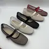 Verão 2026 Novo Comércio Exterior Plus Size Feminino Casual Confortável Retrô Vazado Estilo Retrô Sapatilhas Tamanho Único Serve para Todos
