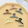 Novo Presilha de Cabelo Estilo Simples, Mais Vendido Transfronteiriço da Amazon, Presilha de Cabelo Quadrada Brilhante Cravejada com Diamantes, Presilha Tubarão para Mulheres, Venda Direta do Fabricante