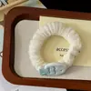 Cuerda para el pelo de pez pequeño linda color crema para chica nueva, cuerda para el pelo de pez pequeño estilo macarrón, accesorio para la cabeza versátil para niña