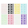 Venta Directa Parches de Colores para Granos Estrella Color Puro Ocultación Física Invisibles Personalizables Parches de Hidrocoloide para Granos 28 Piezas Estrellas