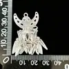 Accesorios de imán para refrigerador de la etnia Miao, piezas estilo chino de fénix y mariposa imitación plata, estilo étnico de plata Miao de nicho, pavo real, área escénica de Guizhou