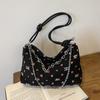 Bolsa de Lona Casual de Gran Capacidad para Mujer 2026 Nuevo Verano Versátil Bolso Cruzado de Moda para el Trabajo Hombro Axila