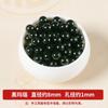 Cuentas de ágata negra de calidad lote suelto diy material para abalorios pulsera tejida pulsera cuentas de ágata negra cuentas redondas cuentas sueltas