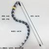 Lindo Palo Juguete para Gatos con Oruga y Ojos Grandes, Juguete Interactivo y Resistente a Mordidas para Gatos con Cascabel