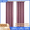 Suministro Exclusivo Transfronterizo de Cortinas Doble Cara Mismo Color con Patrón de Rayos Rosas Estampado Dorado de Alta Opacidad para Sala de Estar y Cocina, Cortinas Amazon