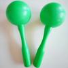 Orff Educativo para Niños Educación Temprana Cabeza Redonda Maraca de Arena Plástico Instrumentos Musicales tamaño pequeño Maraca de Arena Outlet de Fábrica