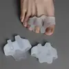 Versão Atualizada do Separador de Dedos dos Pés Estendido e Espesso de Sebs, Separador de Dedos com Três Furos, Separador de Dedos Macio Sobreposto