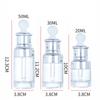 Frasco Cuentagotas con Punta de Plástico 20Ml30Ml50Ml Transparente Esencia Loción Sub-Botella Vidrio Solución Original Mezcla Botella Transfronterizo