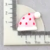 Accesorios para Funda de Teléfono Móvil de Alce Accesorios para el Cabello DIY Accesorios de Navidad Muñeco de Nieve Árbol de Navidad Pegamento de Crema DIY Accesorios para Tocados de Resina