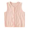 Chaleco para Bebés Recién Nacidos, Camiseta sin Mangas Unisex para Bebés, Ropa Interior para Primavera y Otoño, Chaleco de Algodón Puro para Niños Pequeños