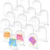 Letrero de Arco Acrílico Transparente Personalizado Creativo Simple Boda Escritorio DIY Panel Redondo de Arco Superior en Blanco