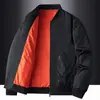 Chaqueta Casual Simple Versátil para Hombre Otoño Nuevo Estilo Ropa de Trabajo Moda Tendencia Cárdigan Cremallera Color Sólido Ropa de Abrigo