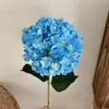 180 peças Flores Artificiais de Hortênsia Flores de Simulação Decoração de Exibição para Sala de Estar Arranjo de Flores para Mesa de Jantar Buquês Decoração de Cena para Salão de Casamento