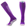 Calcetines de fútbol con absorción de impactos, antideslizantes, absorbentes de sudor, puño acanalado, calcetines deportivos largos unisex para entrenamiento y competición, calcetines de fútbol gruesos antideslizantes en stock